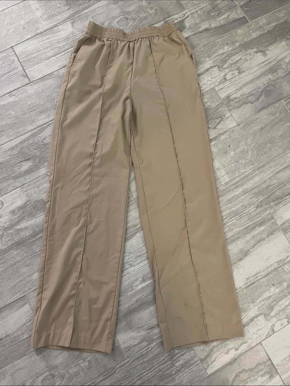 Cotton On Elastic-Waist Khaki Pants